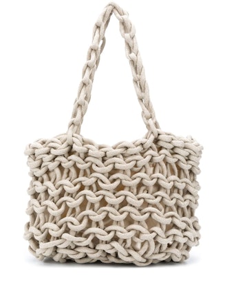 Woven Rope Tote Bag