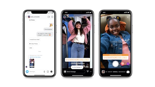 Instagram is testing out a new challenge sticker feature. 