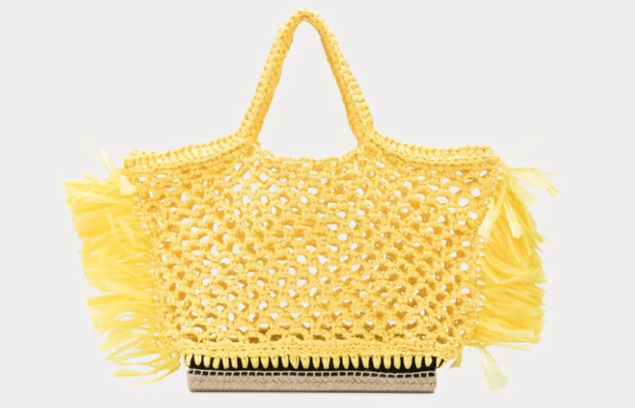 The Woven Bag Trend That'll Replace Basket Styles This Summer