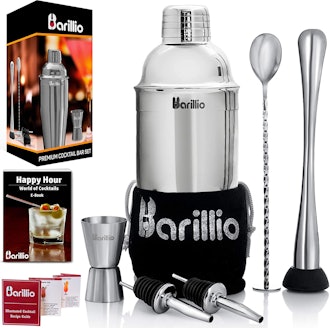 Barillio Cocktail Shaker Set (7-Piece Set)