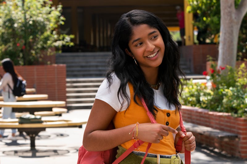 'Never Have I Ever' Actor Maitreyi Ramakrishnan as protagonist Devi.