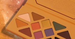 Inside look at shades from Aether Beauty's Joshua Tree Desert Matte Eyeshadow Palette.