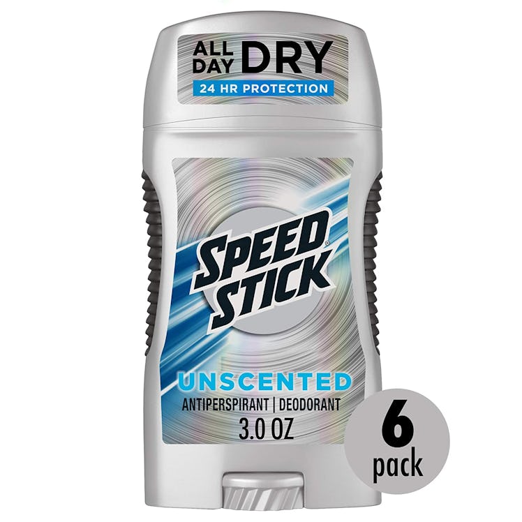 Speed Stick Power Unscented Antiperspirant Deodorant (6-Pack)