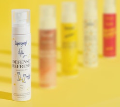 Supergoop! is celebrating the five-year anniversary of its SPF-spiked finishing spray with a limited...