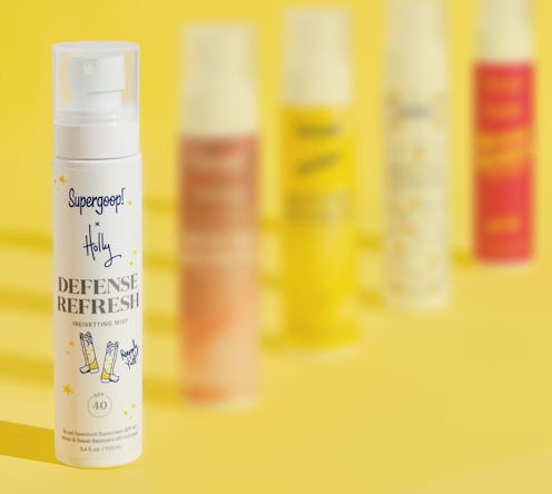 Supergoop! is celebrating the five-year anniversary of its SPF-spiked finishing spray with a limited...
