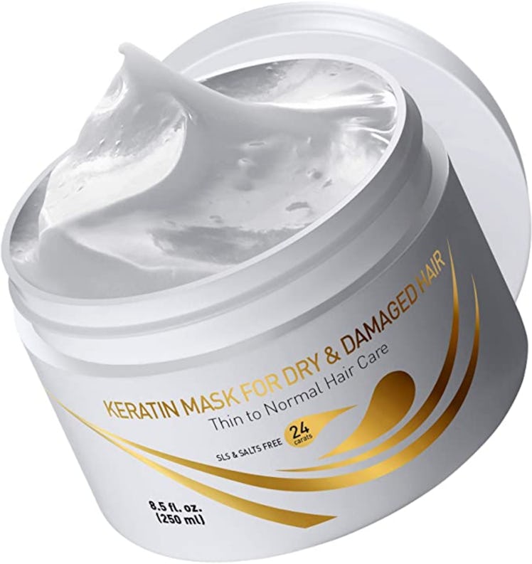 Vitamins Hair Cosmetic Keratin Mask For Dry & Damaged Hair