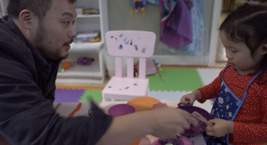 David Chang and his niece