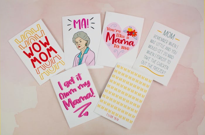 Destinee Creates Stuff will send your mom a personalized Mother's Day Card, so you never have to lea...