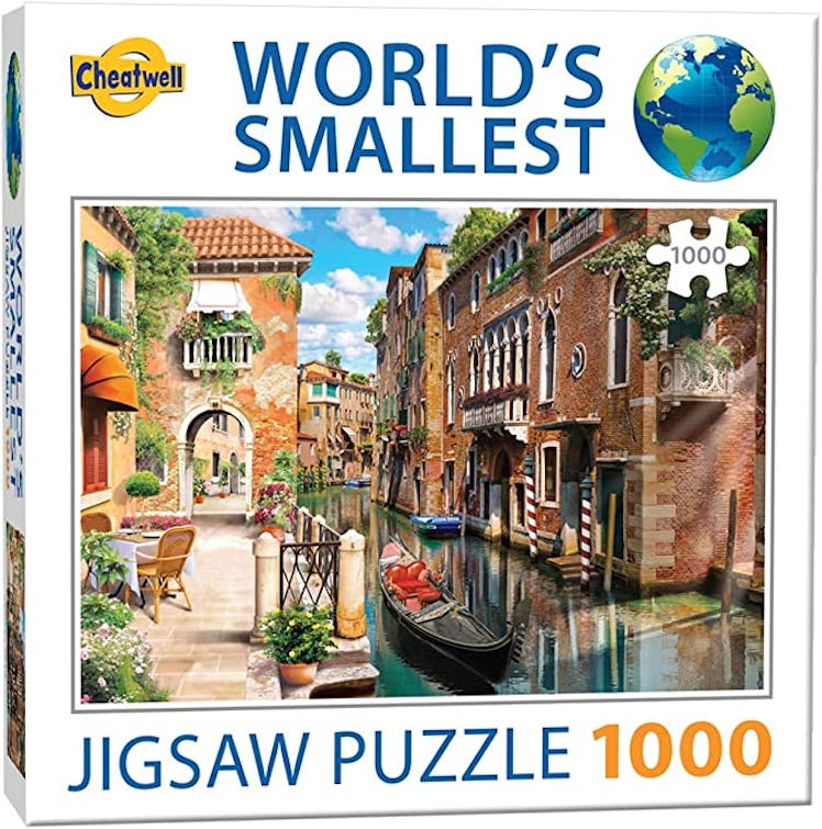 Cheatwell Games World's Smallest 1000 Piece Puzzle Venice Canals