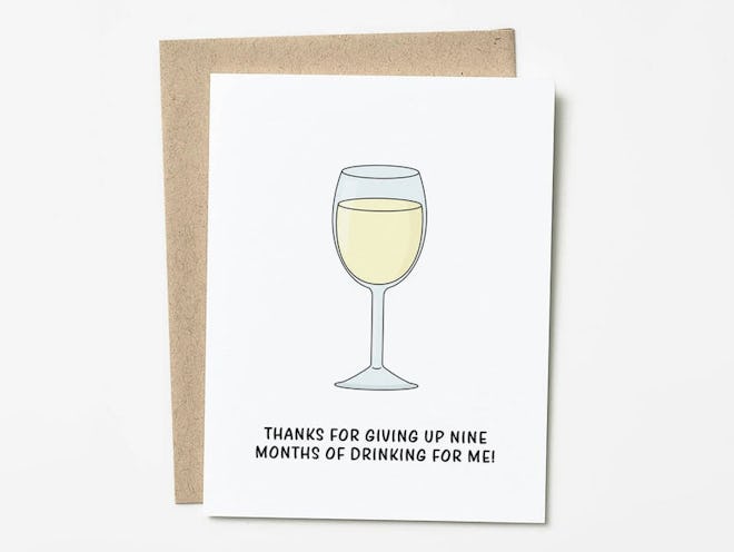 Wine Mother’s Day Card 
