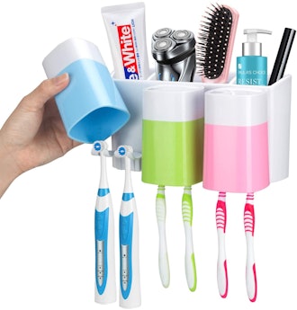 iHave Wall-Mounted Toothbrush Holder 