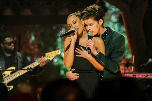 Natascha and Ryan perform on Listen To Your Heart.