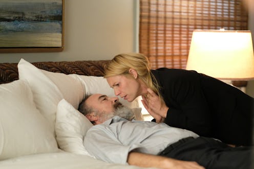 Mandy Patinkin as Saul Berenson and Claire Danes as Carrie Mathison in Homeland on Showtime