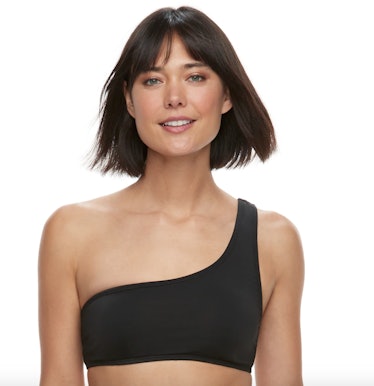 Women's Apt. 9® One Shoulder Crop Bikini Top