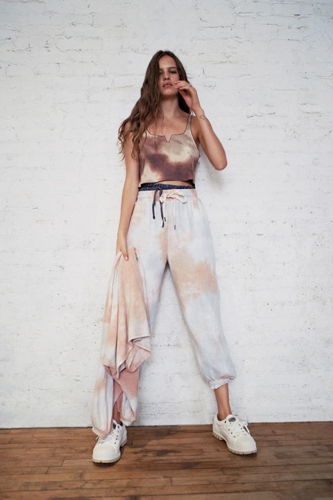 Jenny Tie-Dye Fleece Jogger Pant