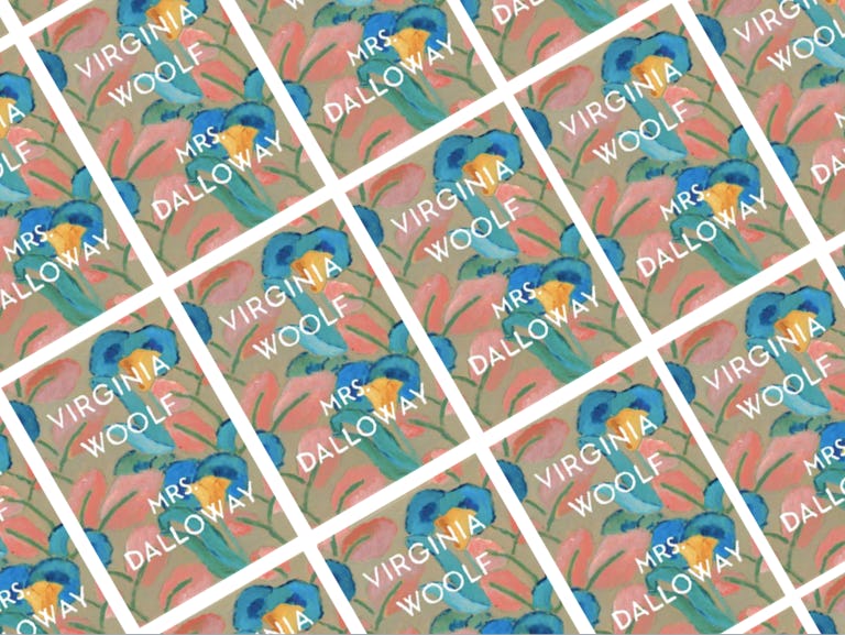 A screenshot of Mrs. Dalloway by Virginia Woolf. Scholars say you can look to this novel as a model ...