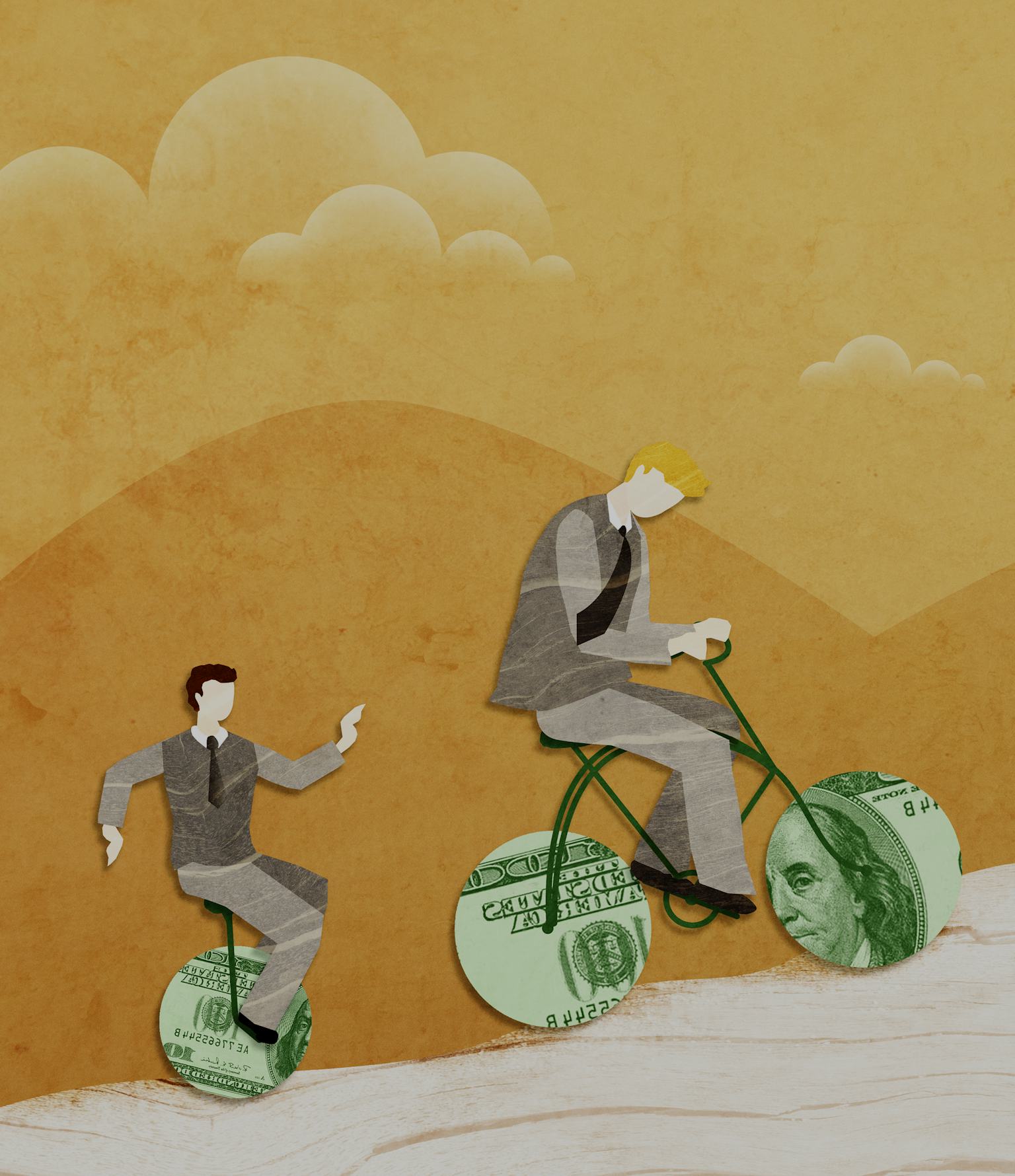 Study finds a counterintuitive effect wealth has on health