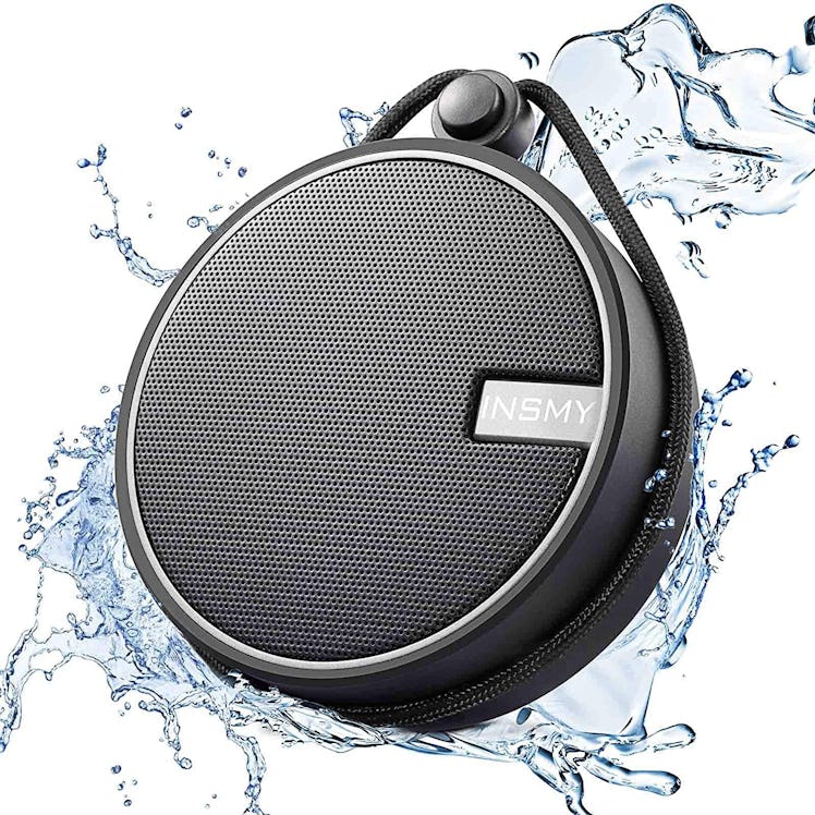 INSMY IPX7 Waterproof Shower Bluetooth Speaker