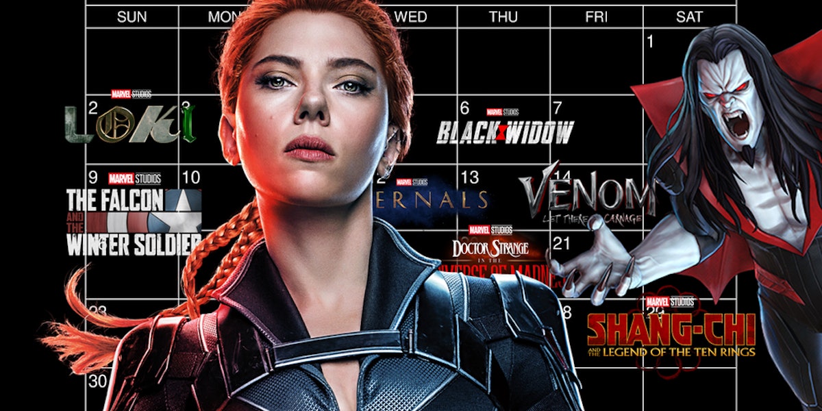 Marvel movie release dates for 2020, 2021 An updated calendar