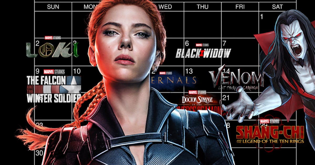 Marvel Movie Release Dates For 2020 2021 An Updated Calendar