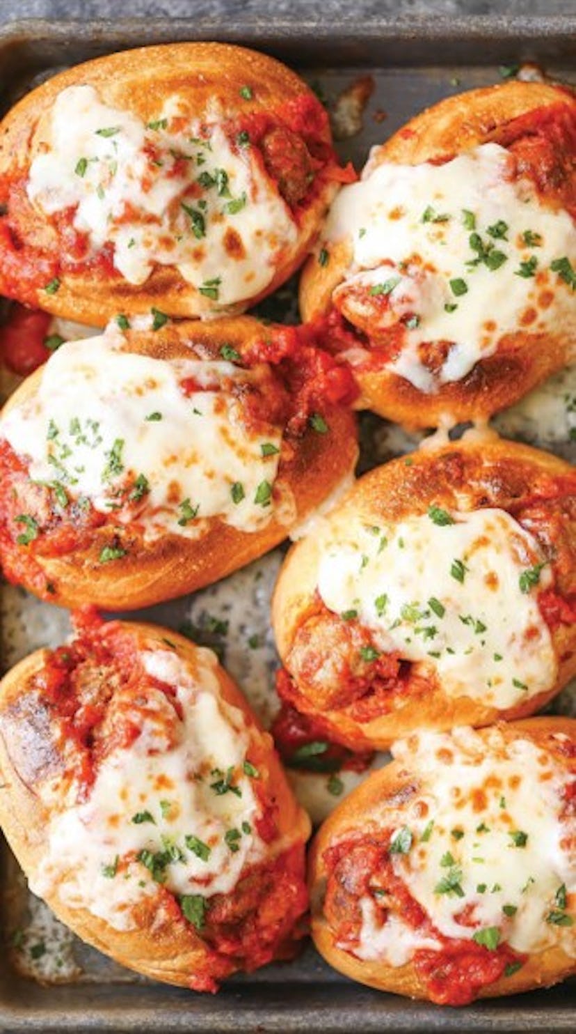 These mini meatball subs are a perfect, hearty dinner.