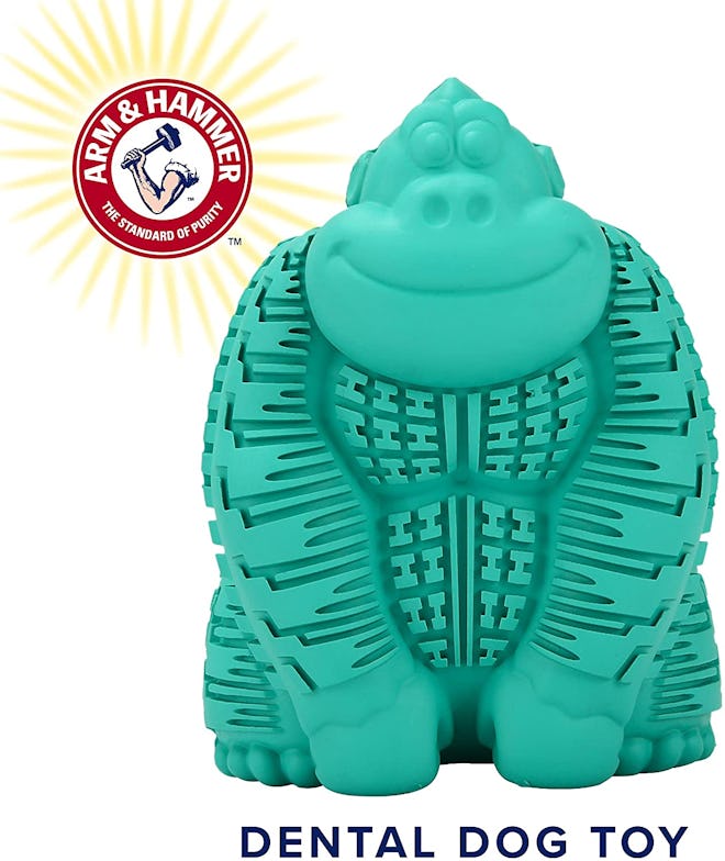 Arm & Hammer Super Treadz Gorilla  Dental Chew Toy for Dogs 