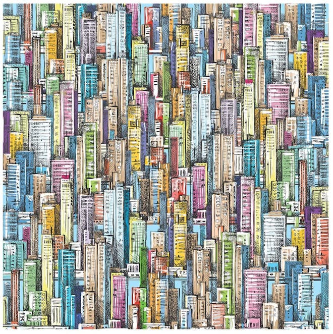 Bgraamiens Skyscraper Sea Puzzle (1,000 Pieces)