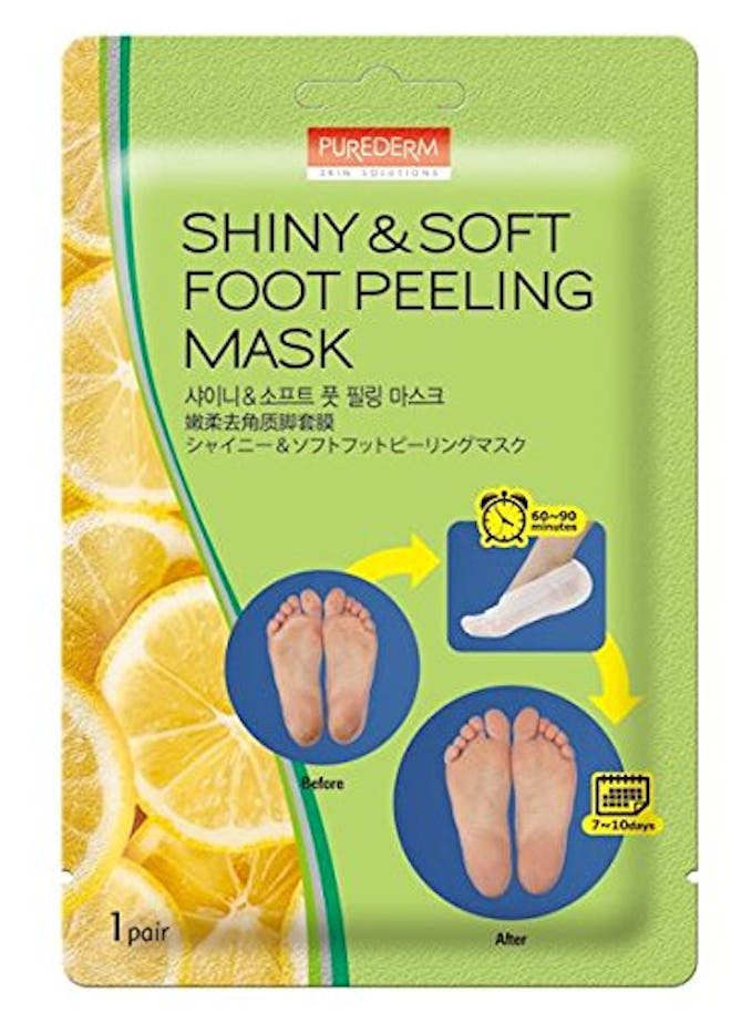 Purederm Shiny & Soft Foot Peeling Mask (3-Pack)
