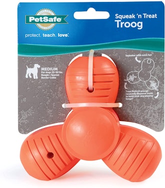 PetSafe Squeak 'N' Treat Troog Pet Chew Toy