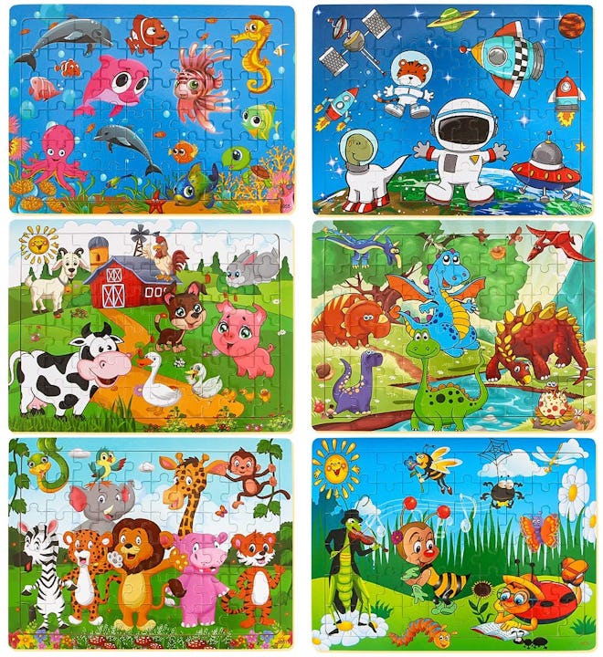 Dreampark Puzzles For Kids (6-Pack)