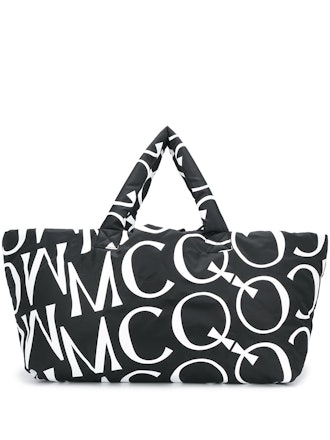 McQ Alexander McQueeen Oversized Logo Padded Tote
