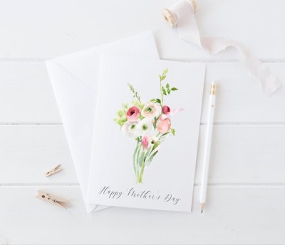 Floral Bouquet Card