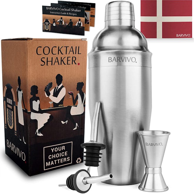  Barvivo Professional Cocktail Shaker Set