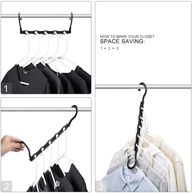 House Day Space Saving Clothes Hangers (10-Pack) 