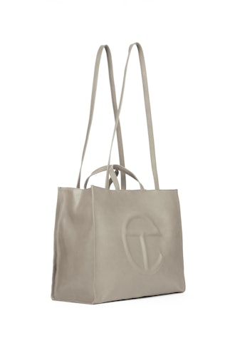 Telfar Large Grey Shopping Bag