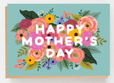 Floral Mother’s Day Card