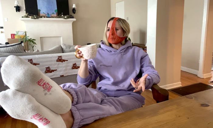 Kristen Bell is struggling with homeschooling her daughters during quarantine.