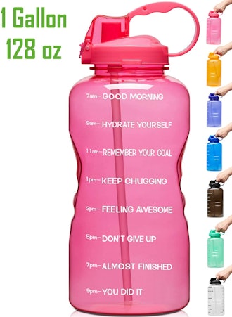 Venture Pal Motivational Water Bottle (128 Ounces) 
