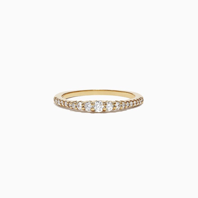Pave Classica 14K Yellow Gold Diamond Band Ring
