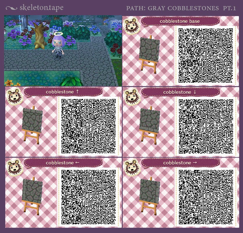 'Animal Crossing New Horizons’ designs 10 QR codes…