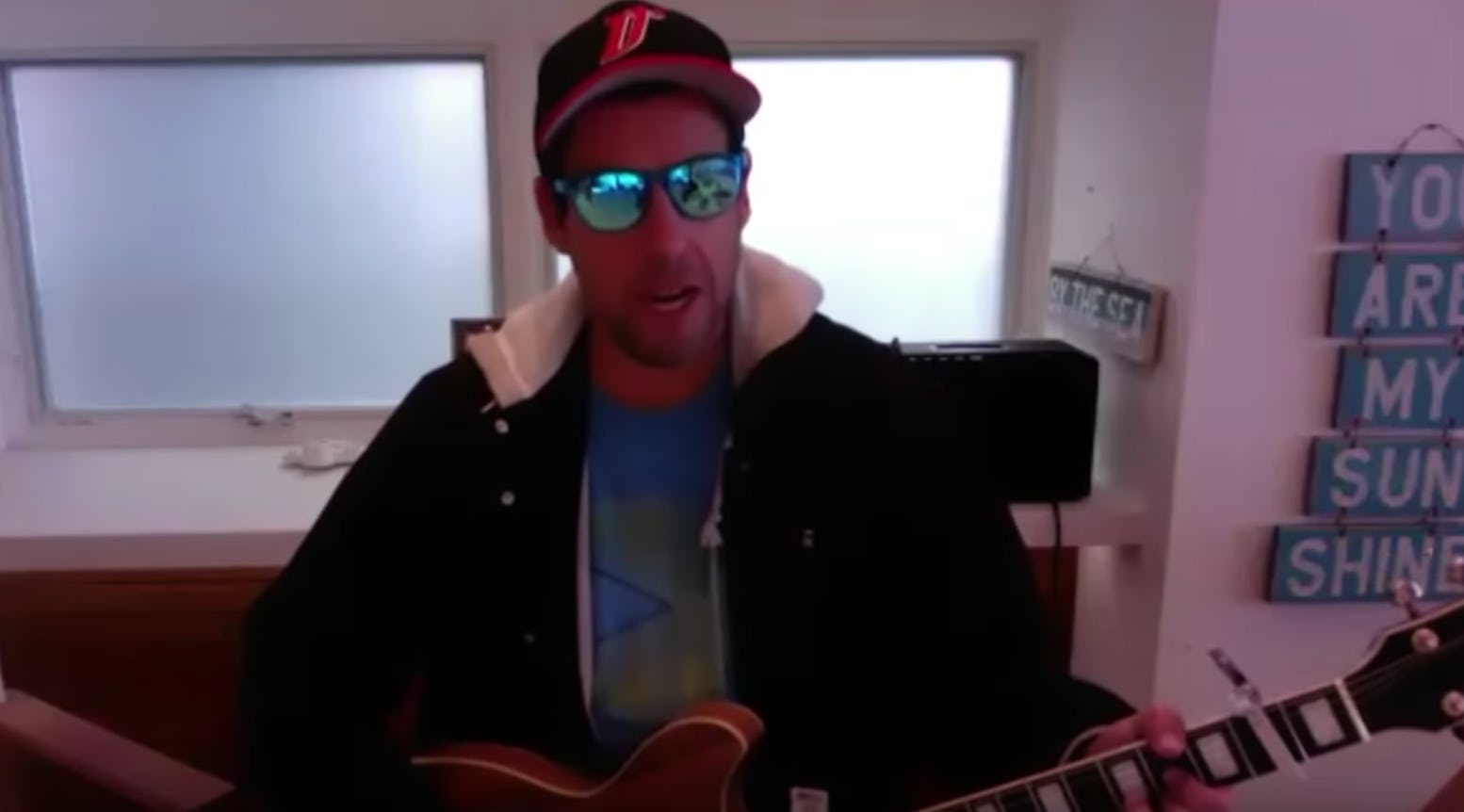 On Thursday, April 2, Adam Sandler debuted 'The Quarantine Song', honoring the heroes working to sav...