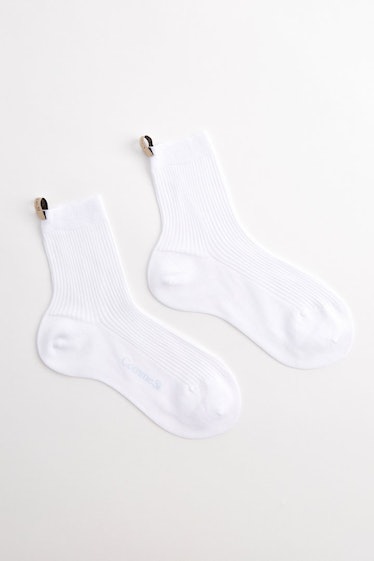 Cotton White Socks