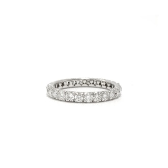 French Cut Pavé Star Eternity Band 