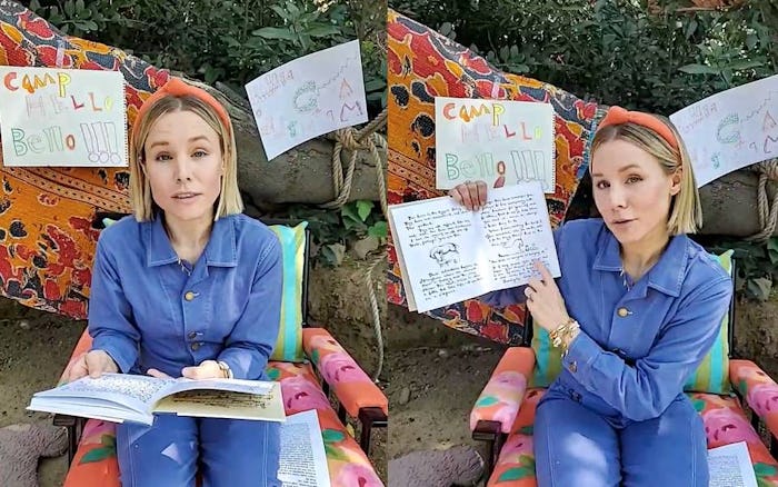 kristin bell, camp hello bello