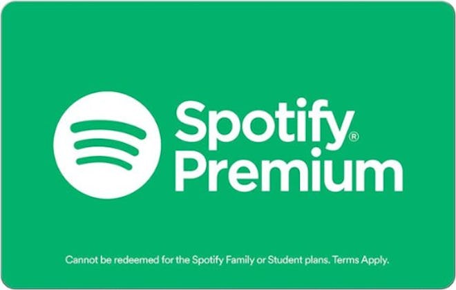 1-Year Spotify Premium Gift Card