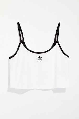 Contrast Cropped Tank Top