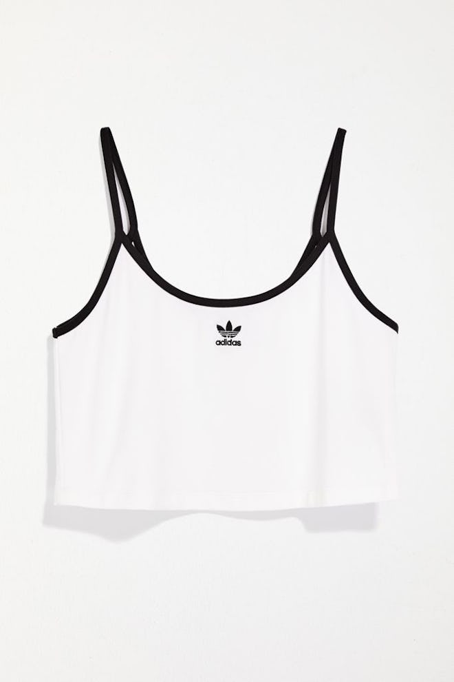 Contrast Cropped Tank Top