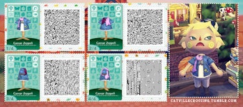 Animal Crossing Designs 18 Qr Codes For Jojo Dbz And