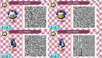Qr codes for animal crossing