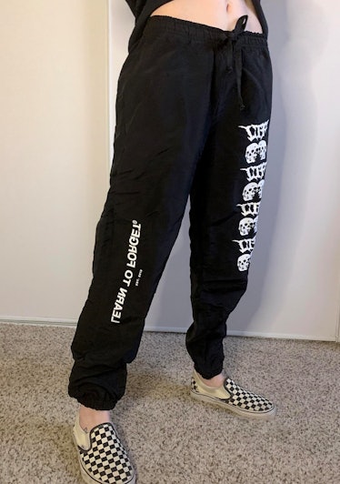 Learn To Forget Love Torn Logo Joggers
